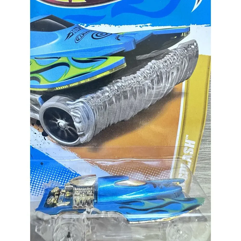 2012 Hot Wheels #29 New Models 29/50 MAD SPLASH Blue w/ClearWheels New H18